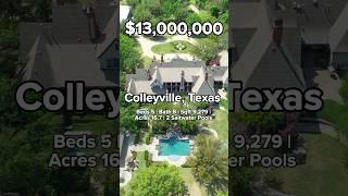 The Most Expensive Home on the Market  | Colleyville, TX #dreamhome #luxury #mansion