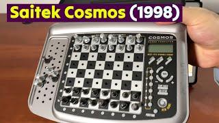 Saitek Cosmos 1998 Travel Chess Computer vs. Hiarcs  #chess #collectible