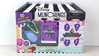 $10 Tuesday: Disney Munchlings Mini Munch Display & 4 Blind Bag Mini Figures  Unboxing #munchlings