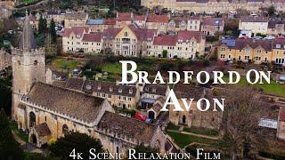 Bradford on Avon  UK England 4k Scenic Relaxation Film#uk