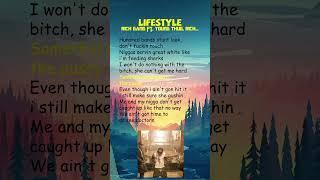 Rich Gang ft. Young Thug, Rich Homie Quan - Lifestyle (Lyrics) #shorts