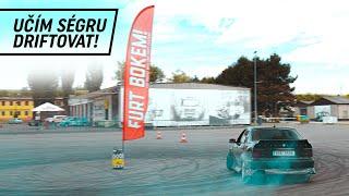 Učím ségru driftovat! | Totálně to ......! | Luckyho ségra