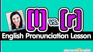 [l] vs. [r] | English Pronunciation Lesson