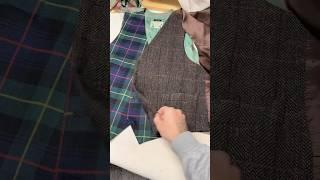 Recut a vest to a smaller size #alterations #tailoring
