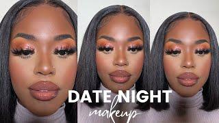 THE  ULTIMATE  SIMPLE GLAM MAKEUP TUTORIAL|  DATE NIGHT FT JUVIAS PLACE CULTURE PALETTE