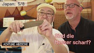 Billo-Messer statt hochwertige, japanische Messerkunst! Lieber mehr investieren!