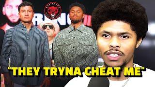 Shakur Stevenson EXPOSES William Zepeda Fight is a Setup with SMALLER Ring Tricks | Boxingego
