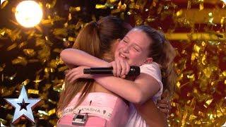 Ten-year-old Giorgia gets Alesha's GOLDEN BUZZER with MIND-BLOWING vocals! | Auditions | BGT 2019