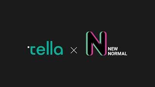 Tella x New Normal | Digital Merchandising Display