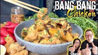 Chinese Chefs Cook Bang Bang Chicken MUST TRY! Mum and Son cooks