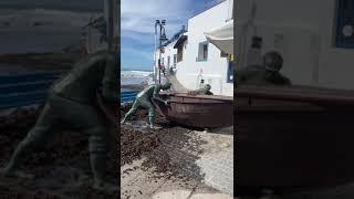 Imágenes de El Cotillo tras las incidencias causadas por los fenómenos costeros