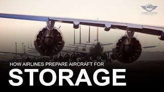 How Do Airlines Store Aircraft?