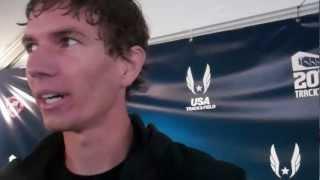 Luke Puskedra After His 8th Place at the 2012 Olympic Track Trials