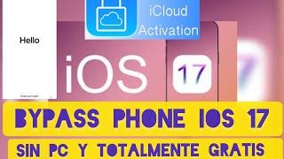 OMITIR BLOQUEO ACTIVATION DE #icloudbypassfull #IPHONE #IOS IOS 17 BYPASS 2024 SIN PC GRATIS #APPLE