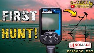 First Metal Detecting Hunt With The Nokta Double Score! | Beach | Wet Sand | Episode 223