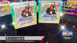 Ripping 2020 Bowman Chrome Baseball Mega Box Break By Cardnatics