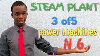 Steam plant(Applied thermodynamics) 3of 5 Power machines N6