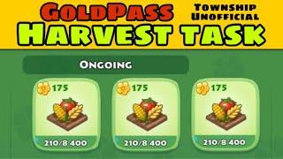 Township Harvest Task | how to do | Gold Pass Task Guide 2