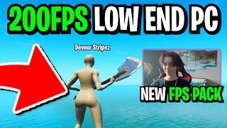 How To BOOST FPS Fortnite Low End PC!  (MAX FPS Pack for BEST Performance)