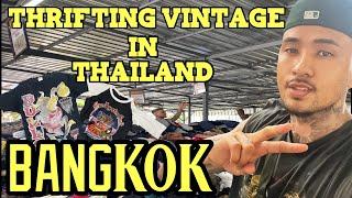 Thrift shopping in Bangkok Largest Second Hand MARKET for VINTAGE | CHATUCHAK & PATTAVIKORN 