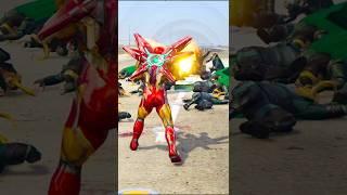 Power Test All Ironman Varients And Mk85 Vs Loki - Who is Strongest #Shorts #gta5