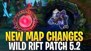 WILD RIFT - New Map Changes And New Jungle For Patch 5.2 | LEAGUE OF LEGENDS: WILD RIFT