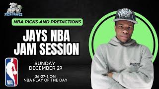 NBA Picks & Predictions Sunday 12/29/24 | Jay's NBA Jam Session