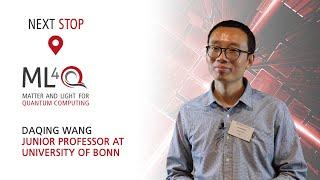 Next stop ML4Q | Daqing Wang, ML4Q Professor for Experimental Quantum Physics, University of Bonn