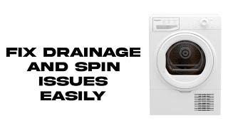 Solve Your Hotpoint Washer Drainage and Spin Issues Easily