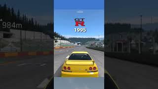 Nissan GTR evolution in Real Racing 3 #automobile #gameplay #realracing3 #gtr
