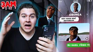 GECE 3'te OBUNGA NEXTBOT BANA VİDEO ATTI !! (nolur yardım edin)