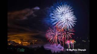 Fuegos Artificiales San Mateo 2015. Oviedo, Asturias