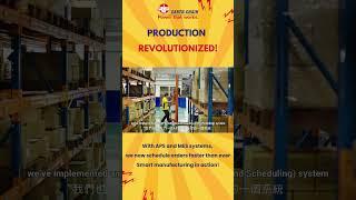 Earth-Chain’s Smart Production Revolution: Fast Order Scheduling with APS & MES!