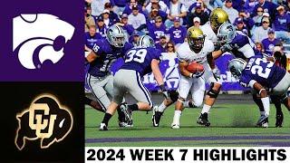 Kansas State Wildcats vs. Colorado Buffaloes  [FULL GAME] Week 7 Highlights | College Football 2024