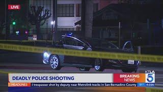 Armed shoplifting suspect fatally shot by police after pursuit: LASD