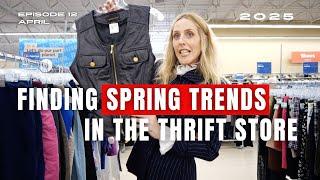 Thrift the Spring Trends with Me/ 2025 Fashion Finds & Styling Tips