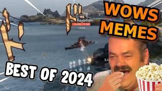 World of Warships Funny MEMES | BEST OF 2024