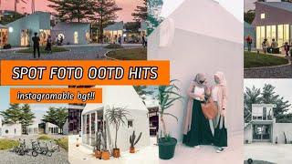 SPOT FOTO OOTD HITS DI BSD  | tempat nongkrong + manatea ice cream