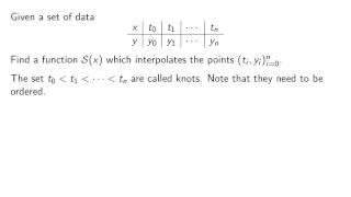 ch3 1: Splines; Introduction. Wen Shen