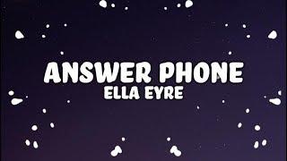 Ella Eyre, Banx & Ranx - Answerphone (Lyrics) ft. Yxng Bane