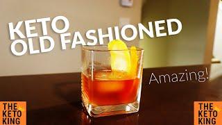 AMAZING Keto Old Fashioned | Keto Friendly Alcohol Drinks | Keto Alcohol | Keto Friendly Alcohol