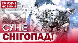 НА УКРАЇНУ СУНЕ СИЛЬНИЙ СНІГОПАД! Коли різко зміниться погода?