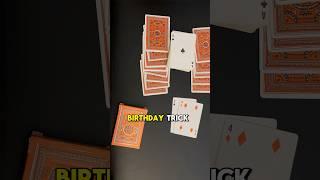Happy Birthday Card Trick! - Tutorial #magic #tricks #tutorial