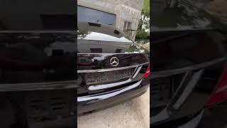 Mercedes Benz W221 - полная покраска кузова в студии AUTOROOM KZ ALMATY