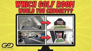 How to choose the right room for a golf simulator- Behind the scenes with GPD!