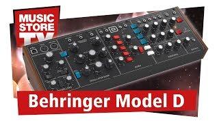 Behringer Model D Analoger Synthesizer Test und Demo