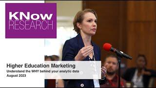 KNow Knows Higher Education Marketing