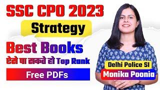 SSC CPO 2023 Strategy | Best Books for SSC CPO 2023 | SSC CPO 2023 Beginners Strategy| Mock Test CPO