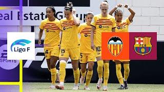 HIGHLIGHTS | Valencia vs. Barcelona (Liga F 2023-24)