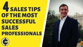 4 Sales Tips of the Most Successful Sales Professionals